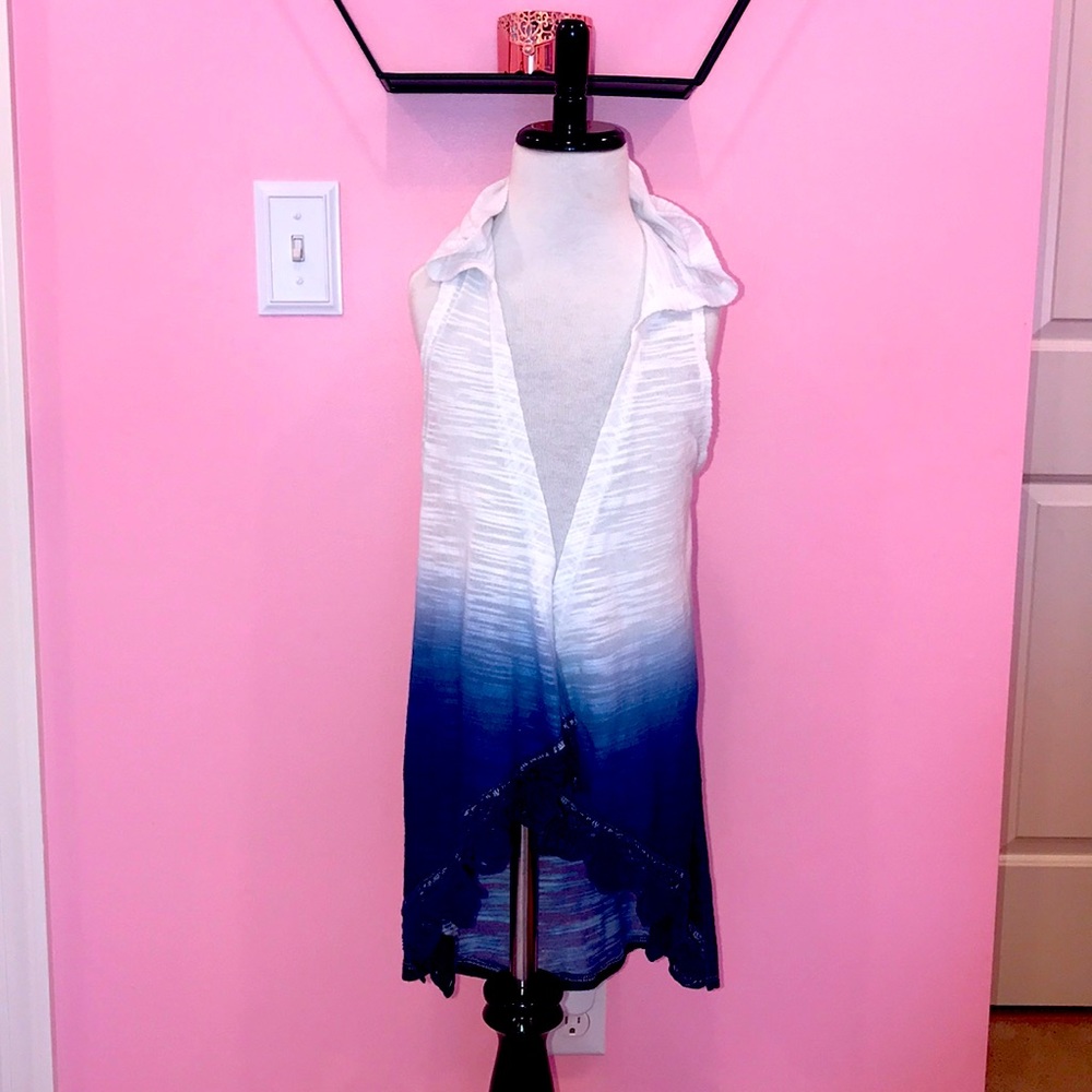❤️Belle de tour girls tank ombré vest.